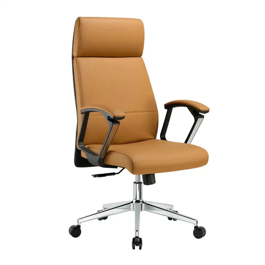 London Executive Office Chair - Tan - Price Crash Furniture