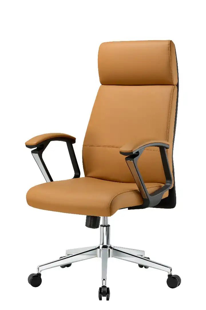 London Executive Office Chair - Tan - Price Crash Furniture