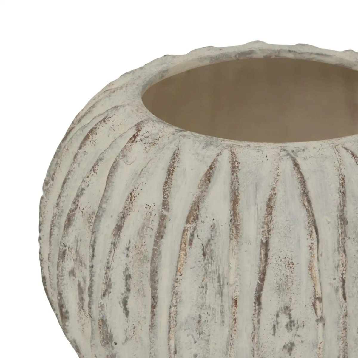 Lorenzo Rotund Fin Vase - Price Crash Furniture