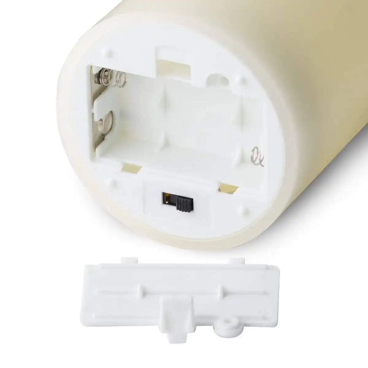 Luxe Collection Natural Glow 3 x 6 LED Ivory Candle - Price Crash Furniture