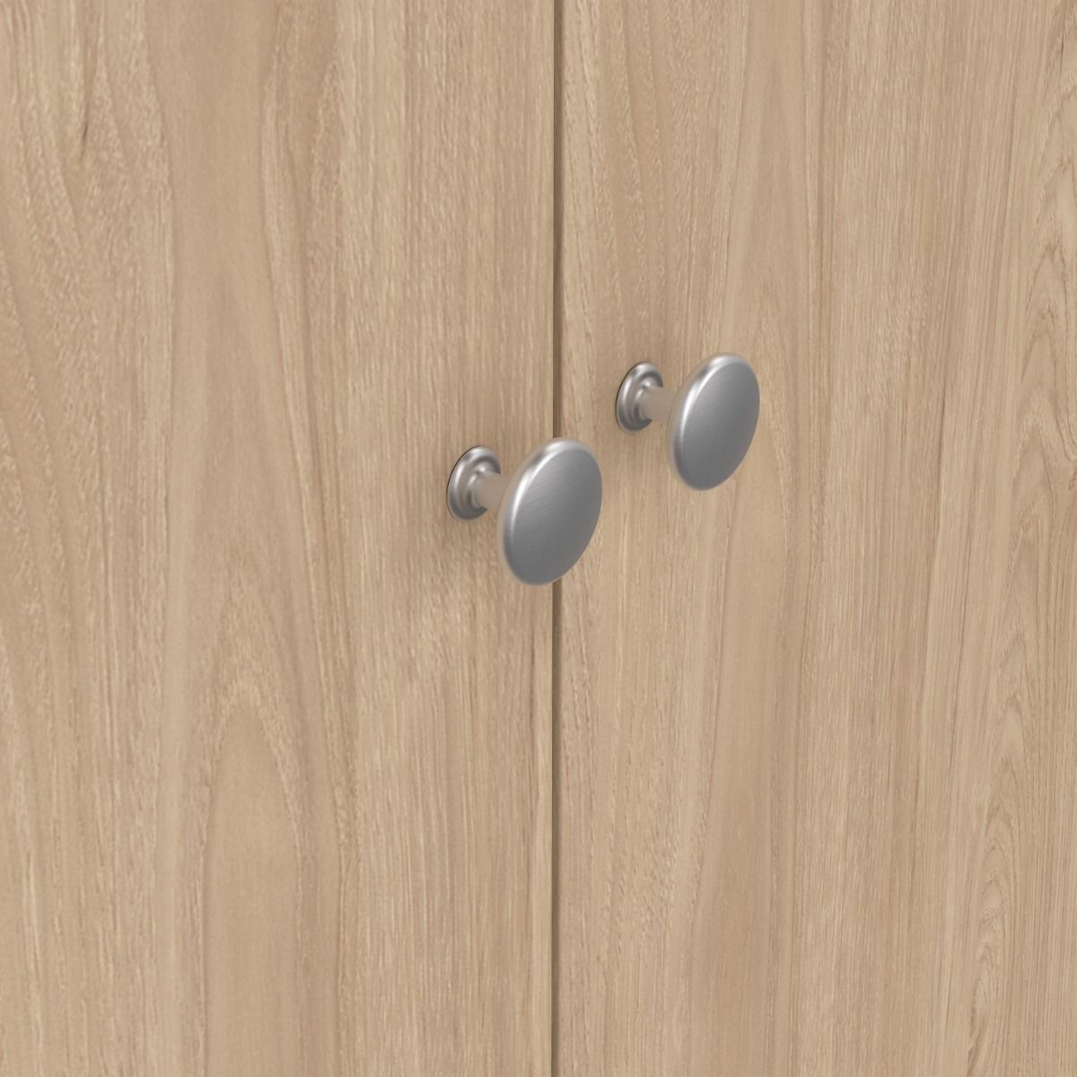Madrid Large Wardrobe 3 Doors in Jackson Hickory Oak - Price Crash Furniture