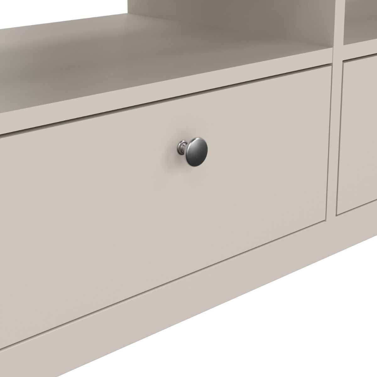 Madrid TV Cabinet with 3 Drawers In Cashmere - Price Crash Furniture