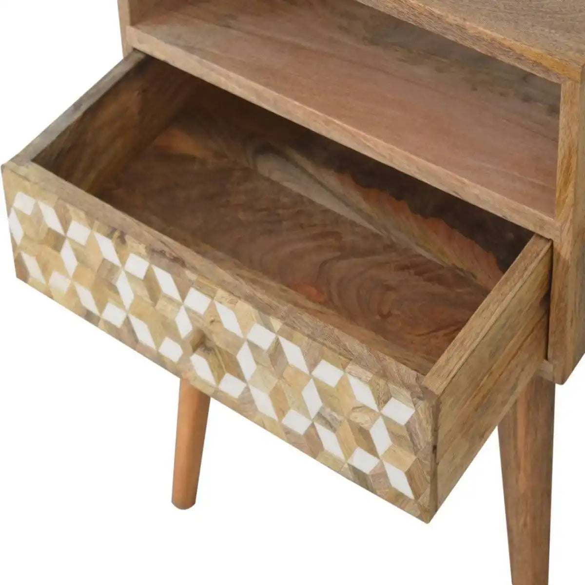 Maine Bedside Table Nightstand - Price Crash Furniture