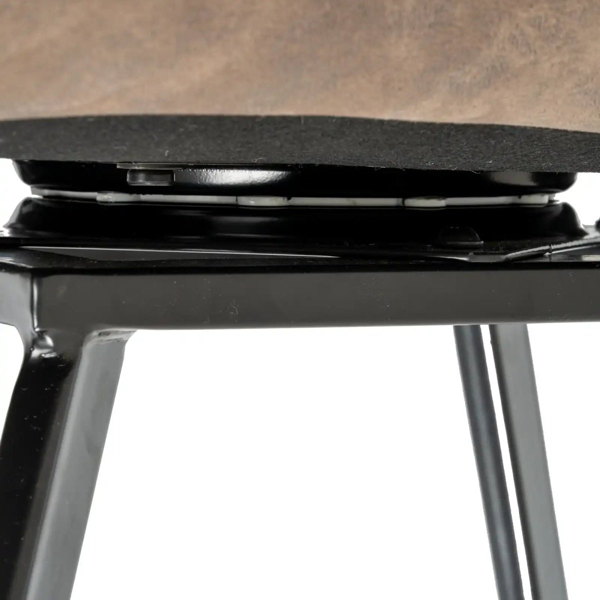 Malmo Coffee Swivel Dining Chair - Price Crash Furniture