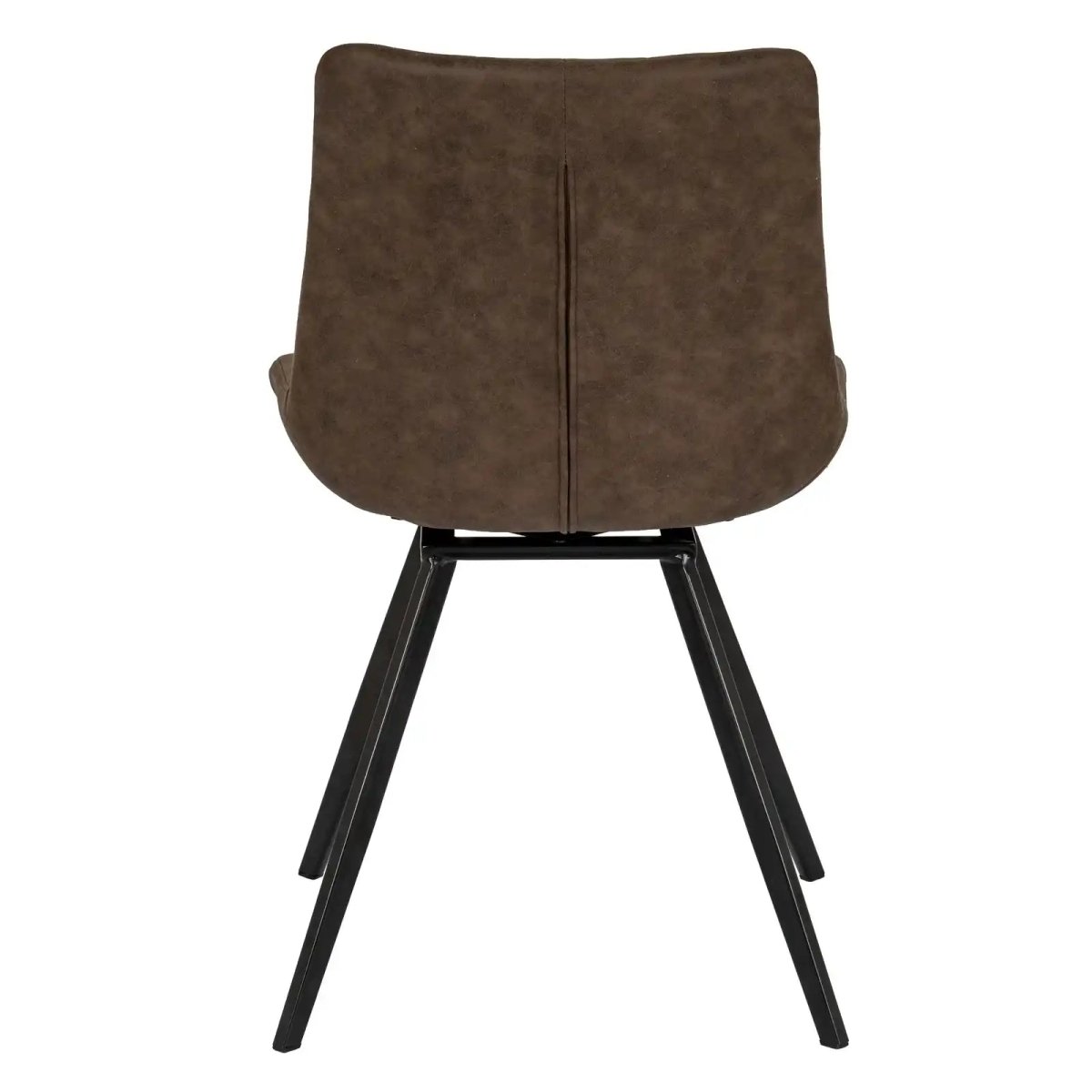 Malmo Coffee Swivel Dining Chair - Price Crash Furniture