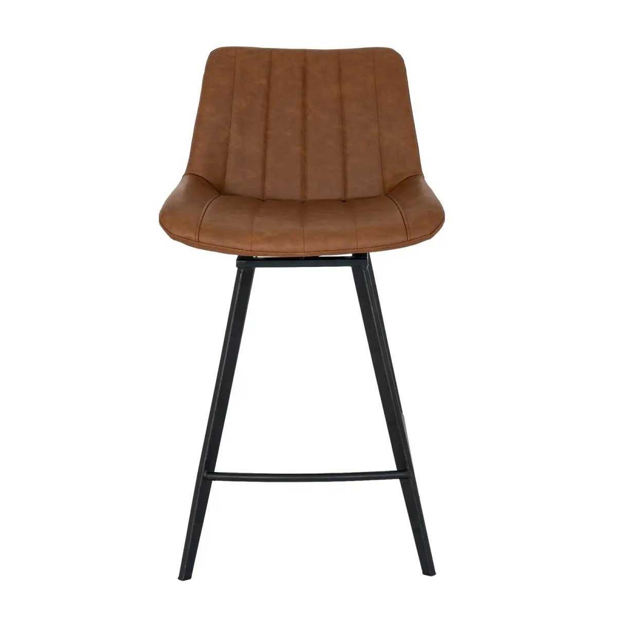 Malmo Tan Swivel Bar Stool - Price Crash Furniture