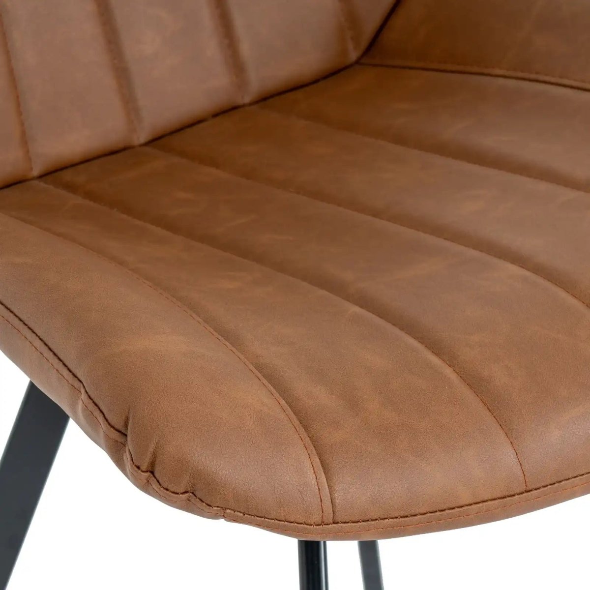 Malmo Tan Swivel Dining Chair - Price Crash Furniture