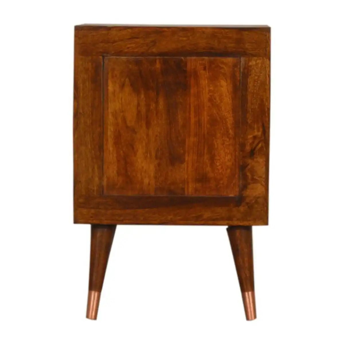 Manila Copper Bedside Cabinet Unit - Price Crash Furniture