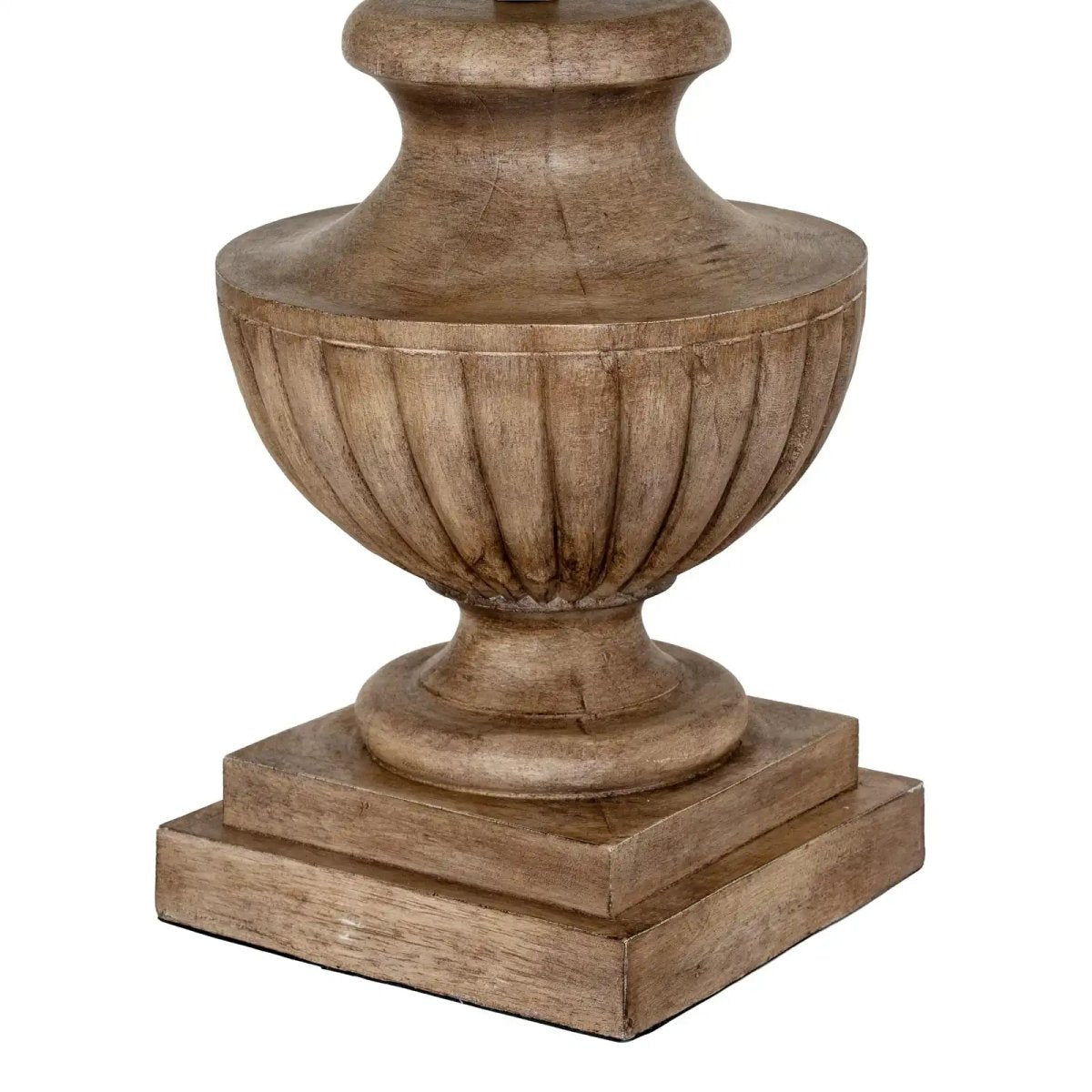 Marbelle Table Lamp With Edged Linen Shade - Price Crash Furniture