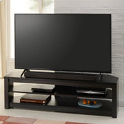 Memphis TV Stand in Black, 1400 mm - Price Crash Furniture