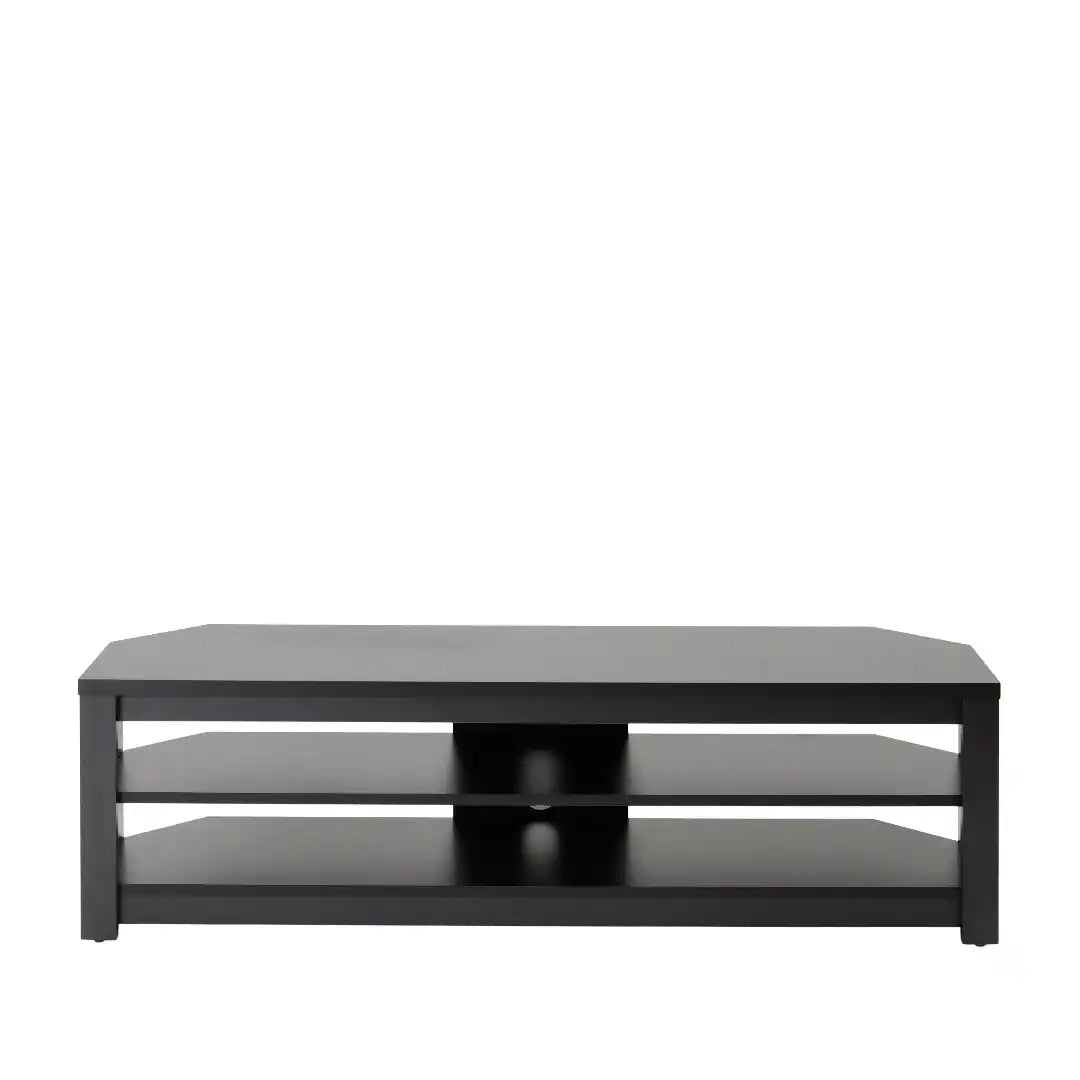 Memphis TV Stand in Black, 1400 mm - Price Crash Furniture