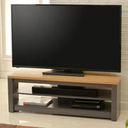 Memphis TV Stand in Grey, 1000 mm - Price Crash Furniture