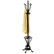 Metal Coat Rack in Black - Home accessory - Price Crash Furniture