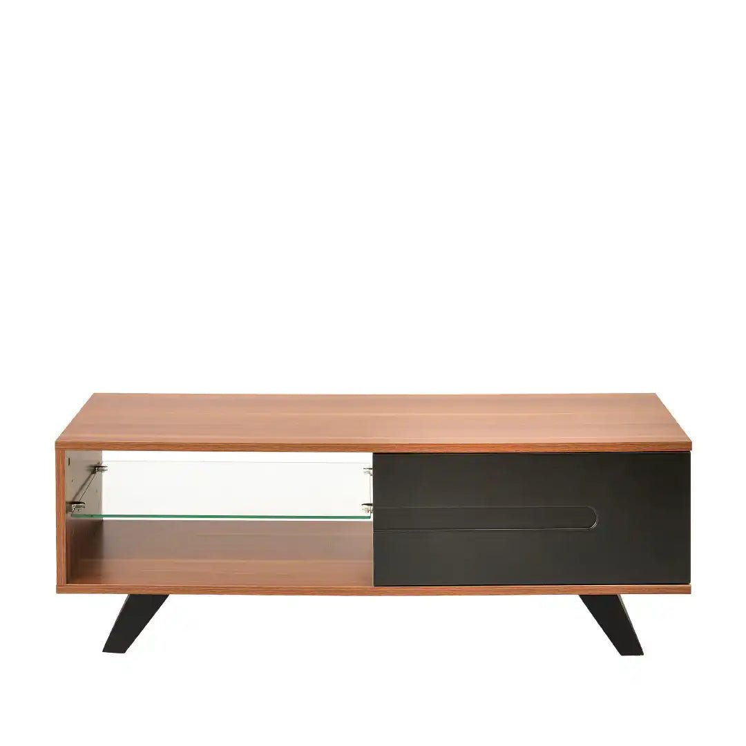 Miami Modern - style TV cabinet in Walnut, 1200 mm - Price Crash Furniture