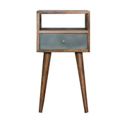 Mini Duck Egg Green Hand Painted Bedside by Artisan Furniture - Price Crash Furniture