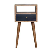 Mini Navy Blue Hand Painted Bedside by Artisan Furniture - Price Crash Furniture