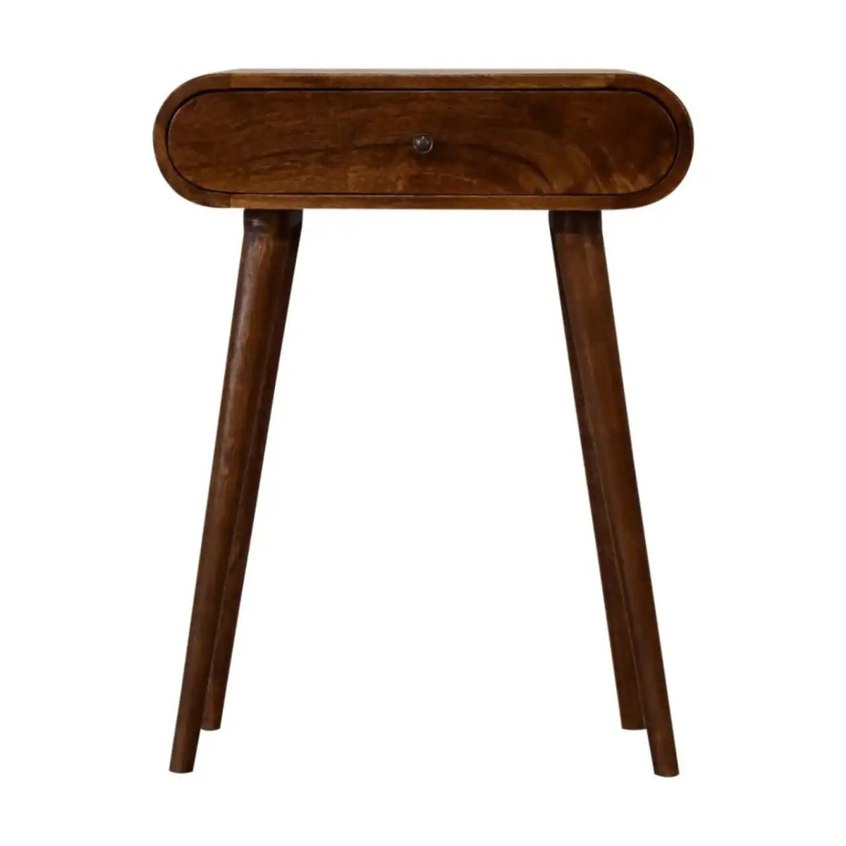 Mini Rounded Mini Chestnut Console Table by Artisan Furniture – Price ...