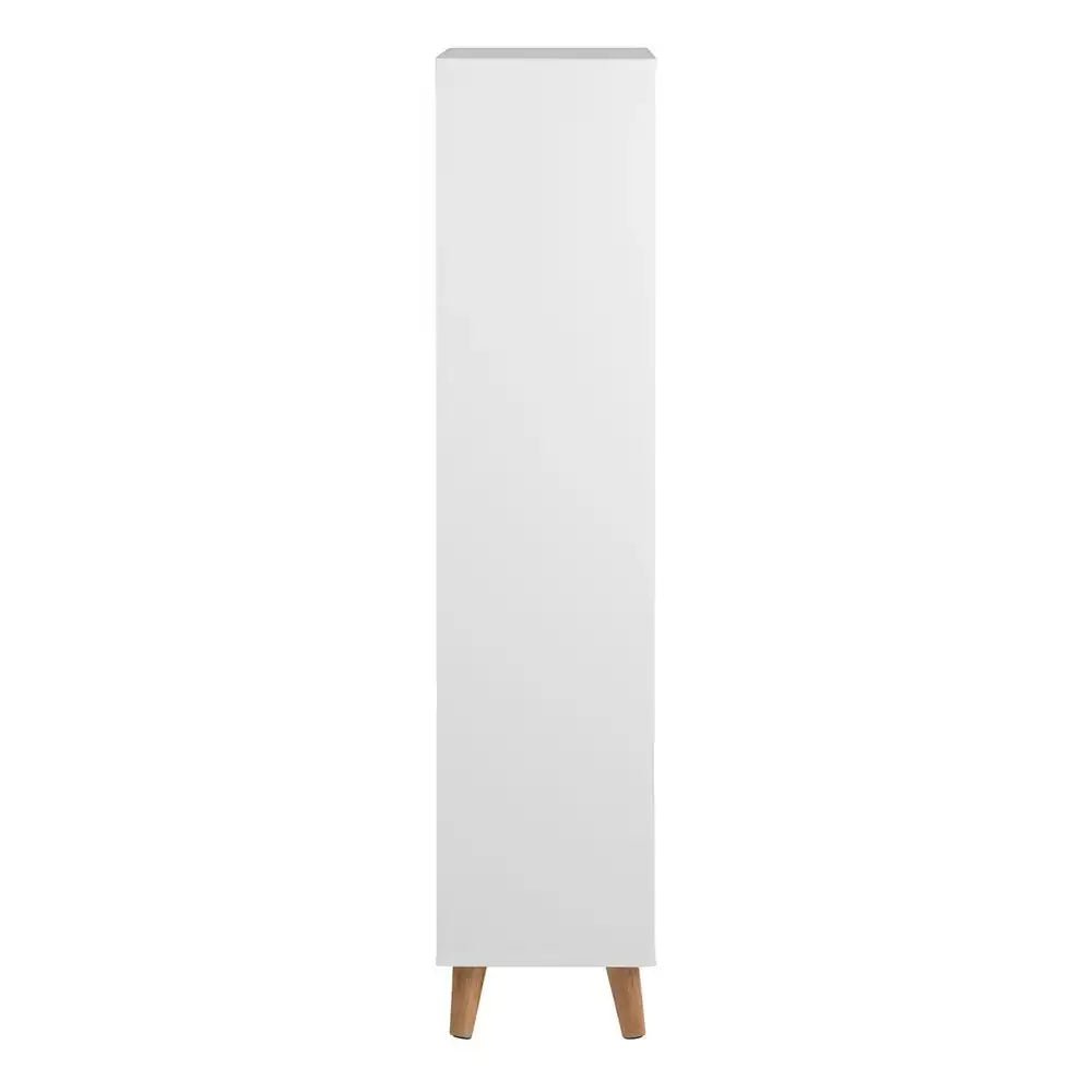 Mitra Shoe Cabinet 3 Flip Down Doors In White - Price Crash Furniture