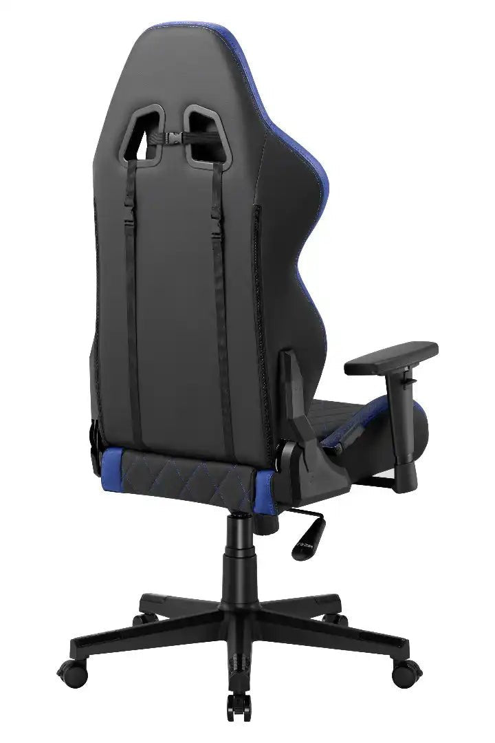 Monaco Ergonomic Gaming Chair - Black and Blue - Price Crash Furniture