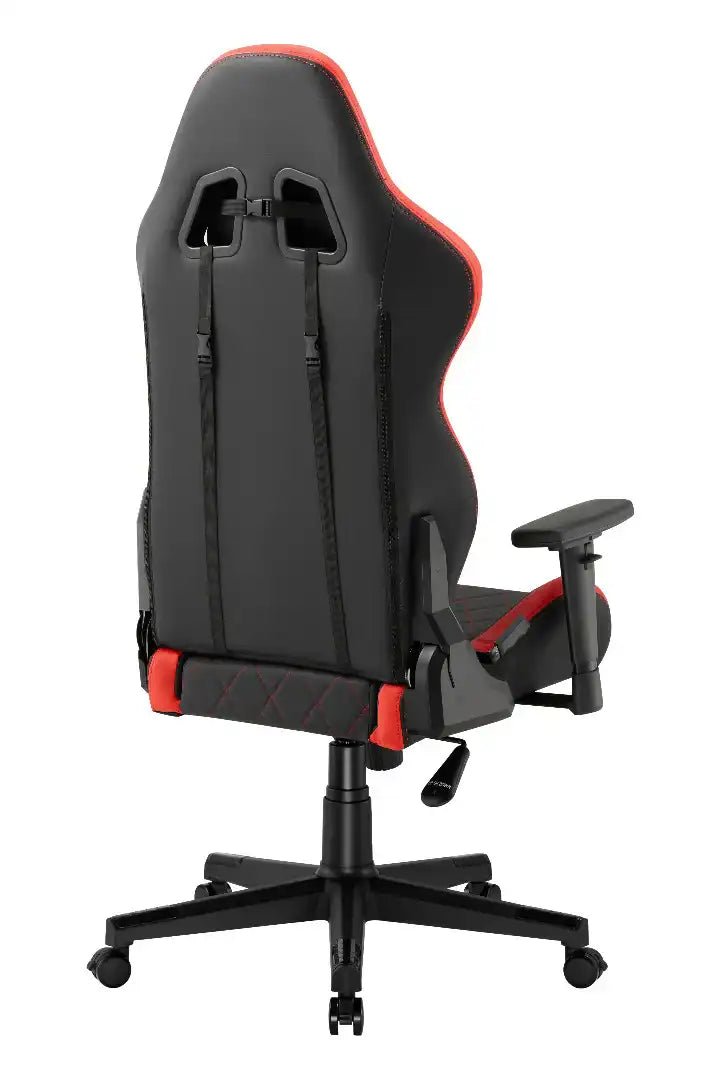 Monaco Ergonomic Gaming Chair - Black and Red - Price Crash Furniture