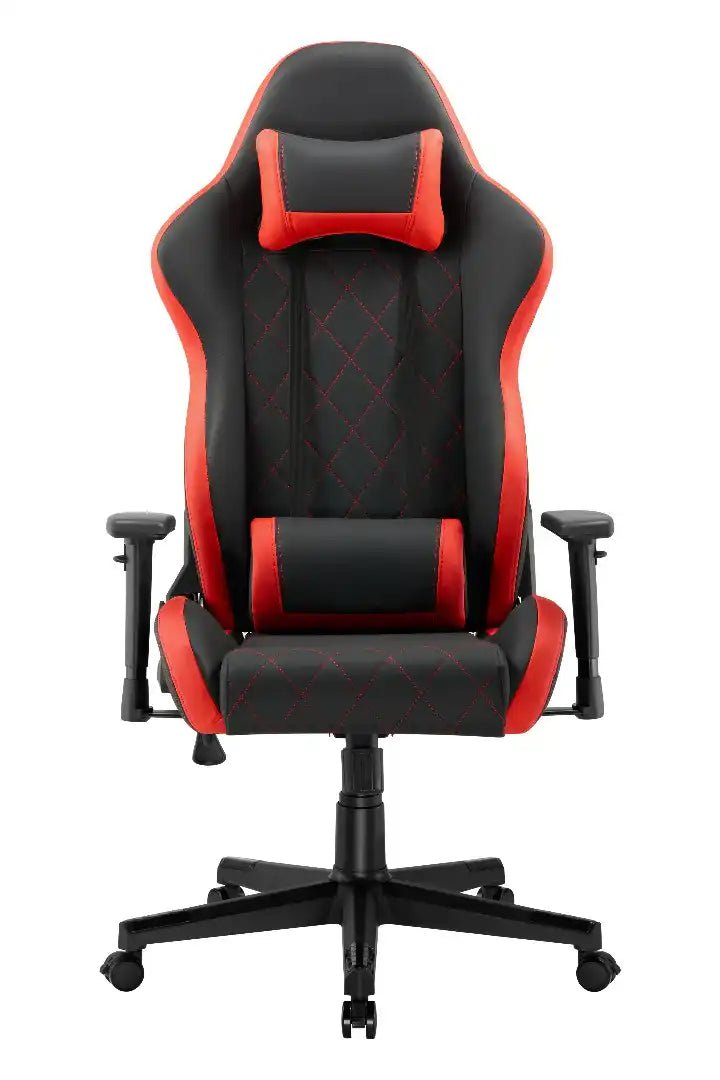 Monaco Ergonomic Gaming Chair - Black and Red - Price Crash Furniture