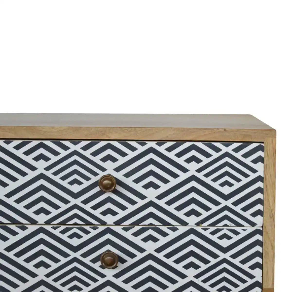 Monochrome Print Media Unit - Price Crash Furniture
