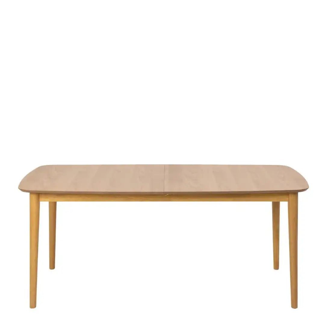Montreux Rectangular Extending Dining Table in Oak - Price Crash Furniture