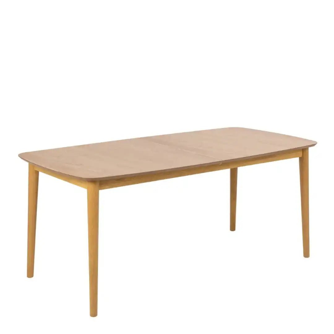Montreux Rectangular Extending Dining Table in Oak - Price Crash Furniture