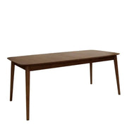 Montreux Rectangular Extending Dining Table in Walnut - Price Crash Furniture