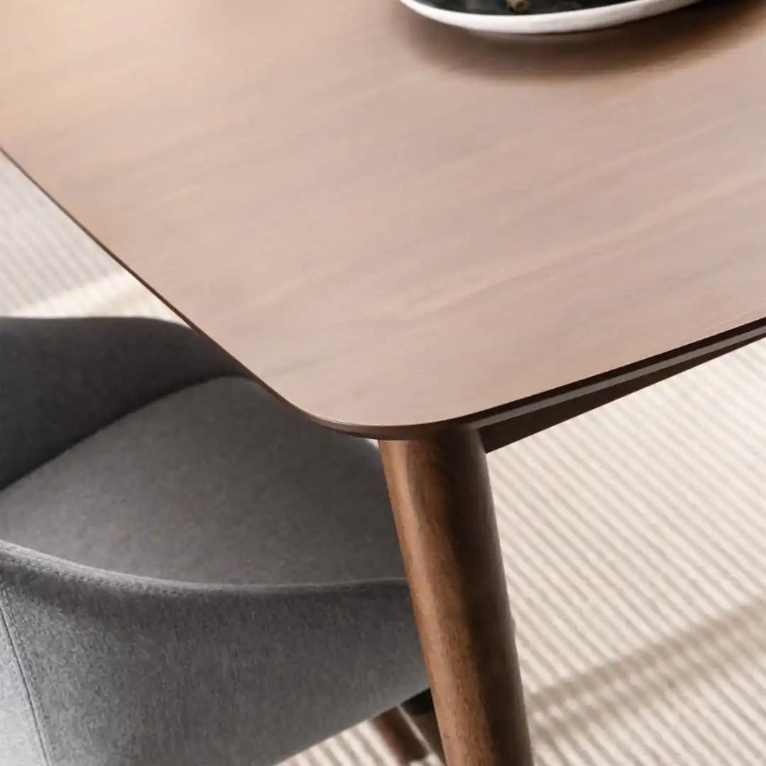 Montreux Rectangular Extending Dining Table in Walnut - Price Crash Furniture