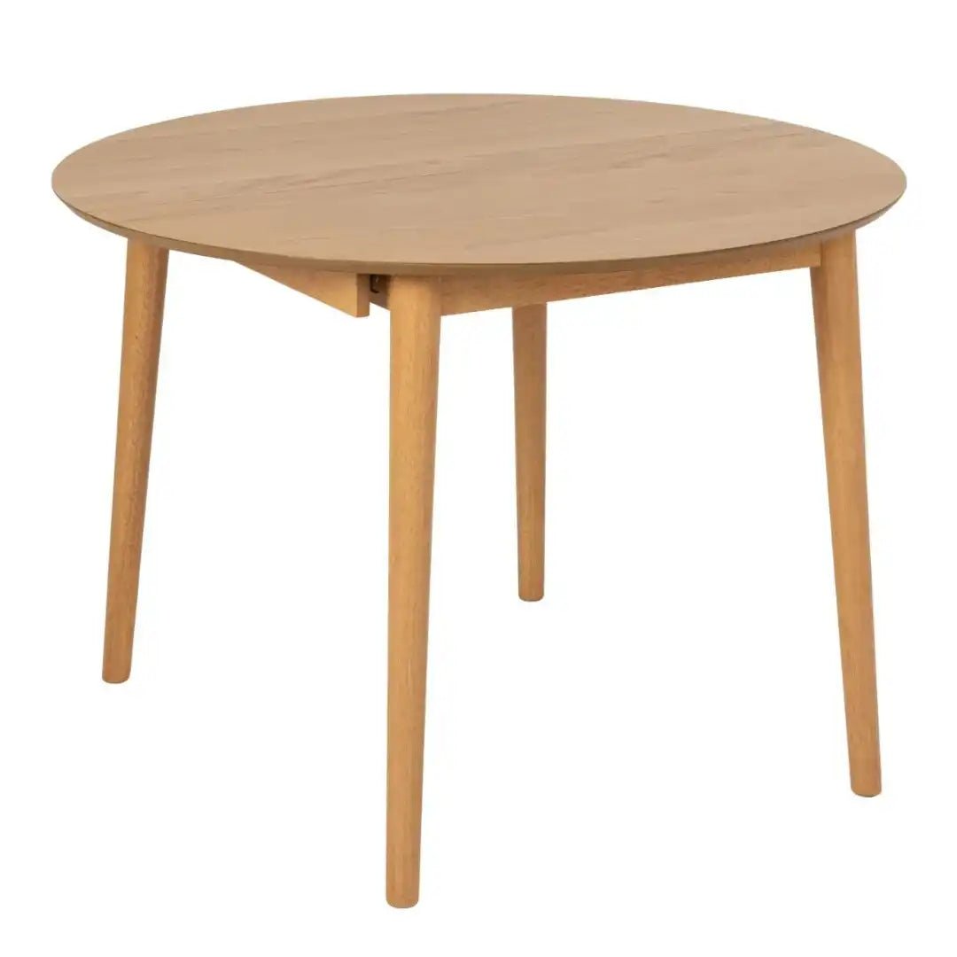 Montreux Round Extending Dining Table in Oak - Price Crash Furniture