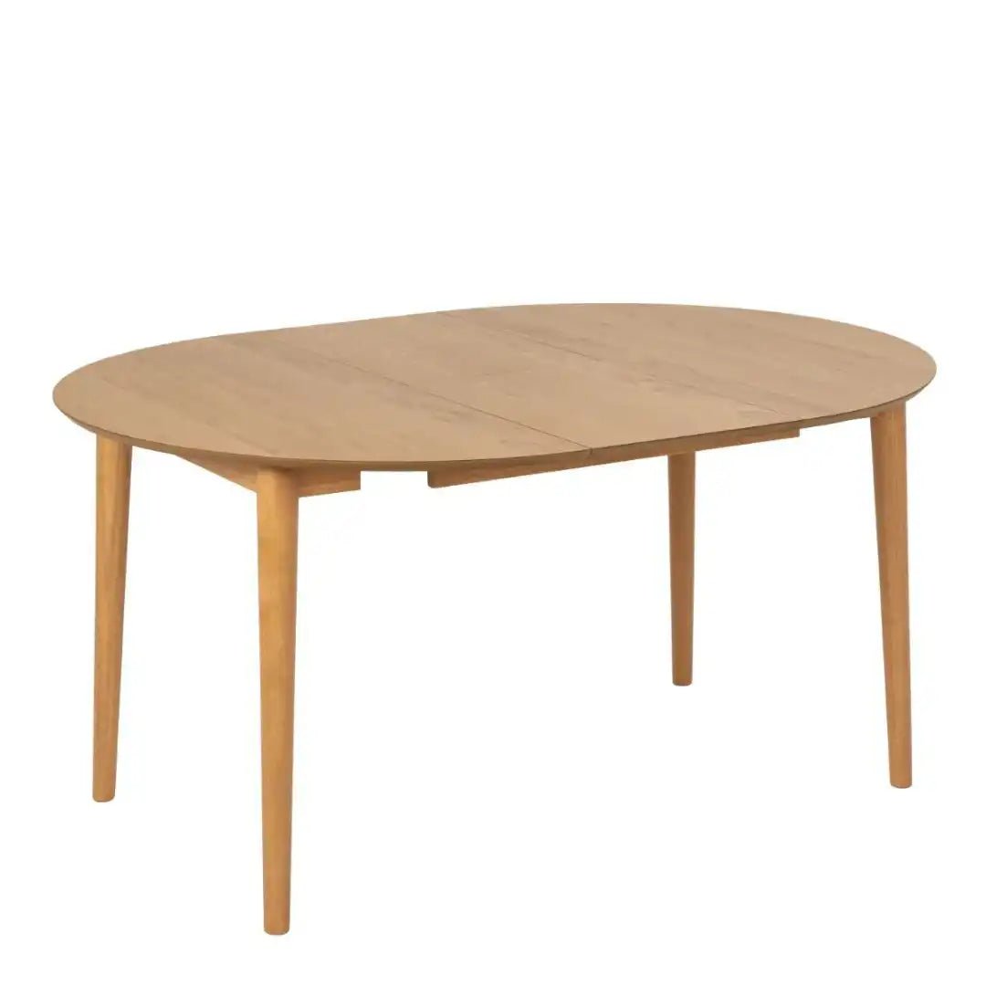 Montreux Round Extending Dining Table in Oak - Price Crash Furniture