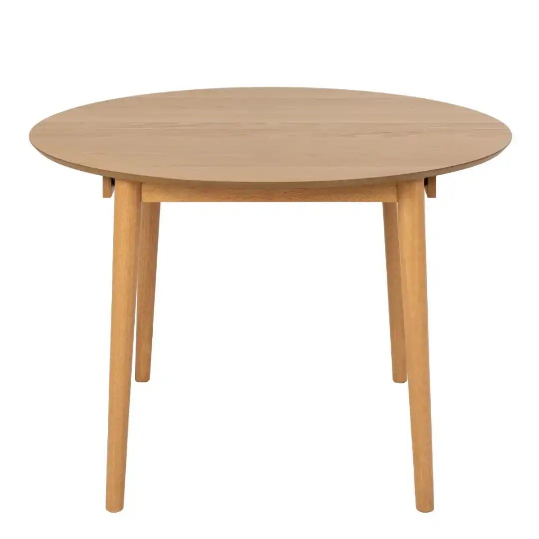 Montreux Round Extending Dining Table in Oak - Price Crash Furniture