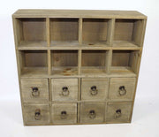 Multidrawer Storage Unit Ring Handle 51 x 13 x 51cm - Price Crash Furniture