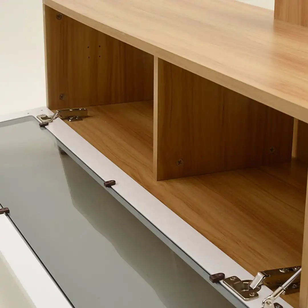 Munich TV Stand in 1250 mm, Oak - Price Crash Furniture