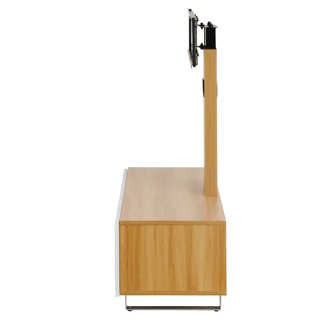 Munich TV Stand in 1250 mm, Oak - Price Crash Furniture