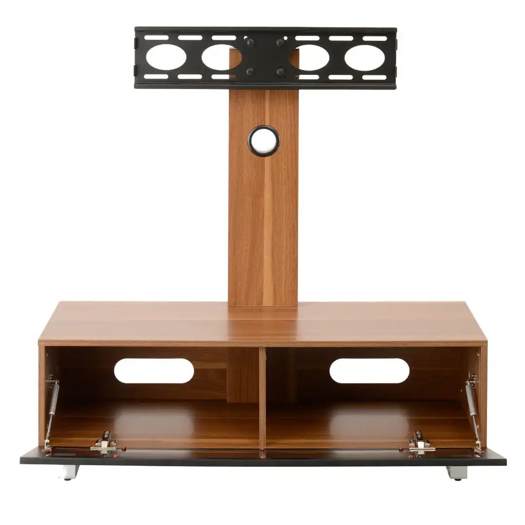 Munich TV Stand in 1250 mm, Walnut - Price Crash Furniture