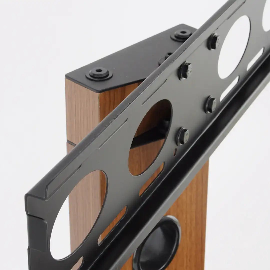 Munich TV Stand in 1250 mm, Walnut - Price Crash Furniture
