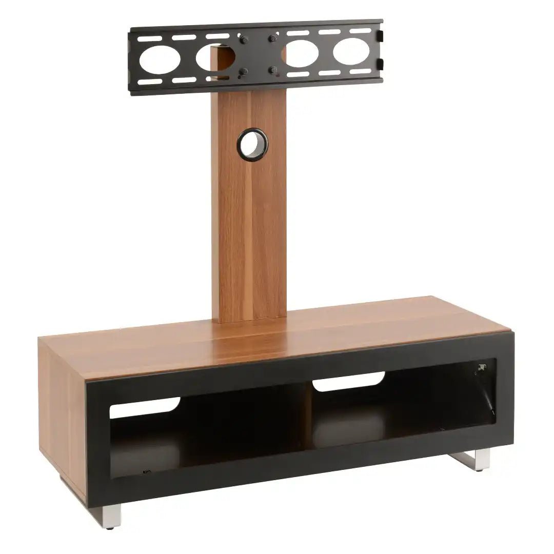 Munich TV Stand in 1250 mm, Walnut - Price Crash Furniture