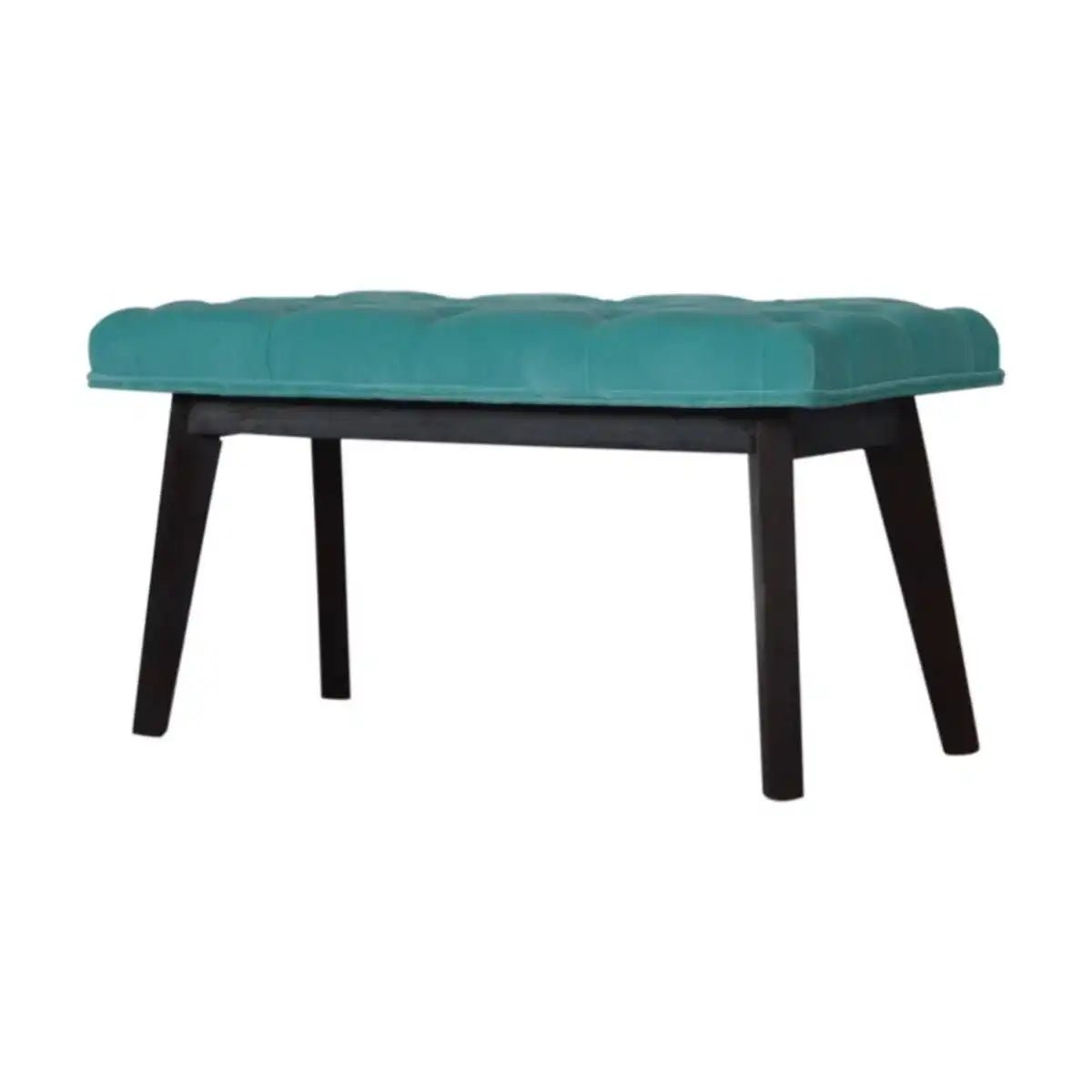 Mustard Velvet Hallway Bench - Price Crash Furniture