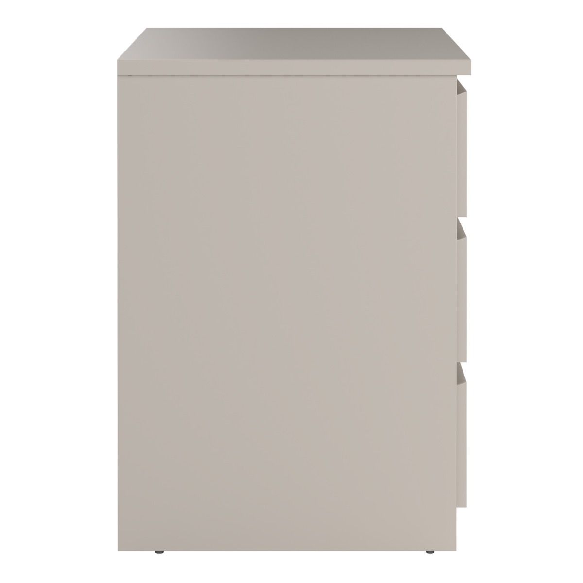 Naia 3+3 Large Wide 6 Drawer Chest Of Drawers In Cashmere - Price Crash Furniture