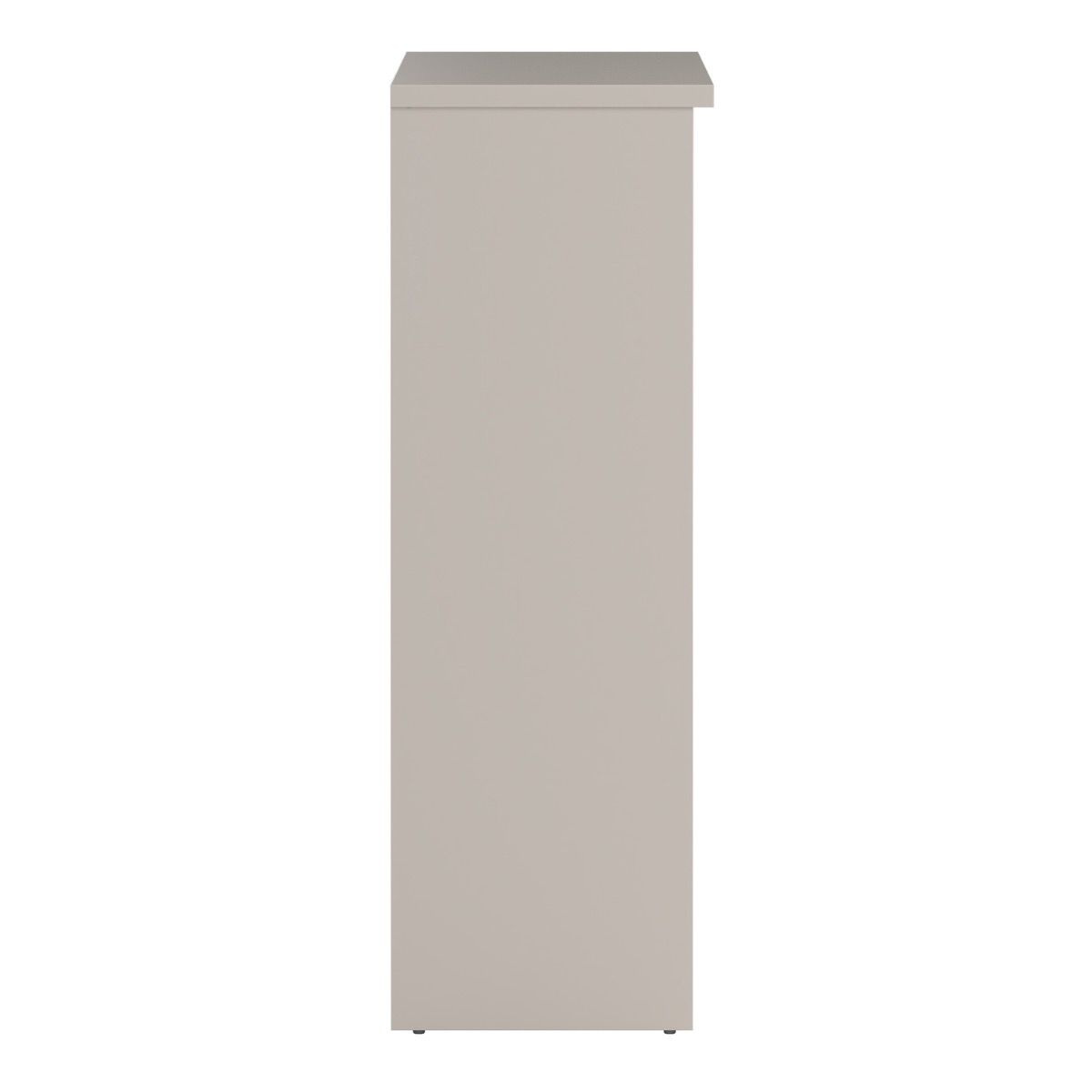 Naia Shoe Cabinet 2 Tilting Doors 1 Door + 1 Drawer In Cashmere - Price Crash Furniture