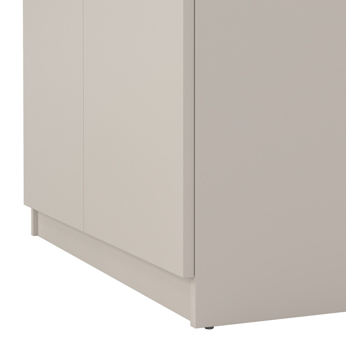 Naia Shoe cabinet With 4 Doors 1 Drawer In Cashmere - Price Crash Furniture