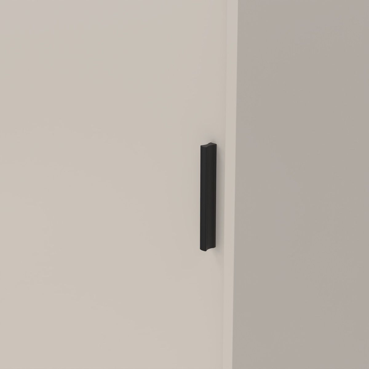 Naia Wardrobe With 1 Sliding Door 1 Std Door & 3 Drawers In Cashmere - Price Crash Furniture