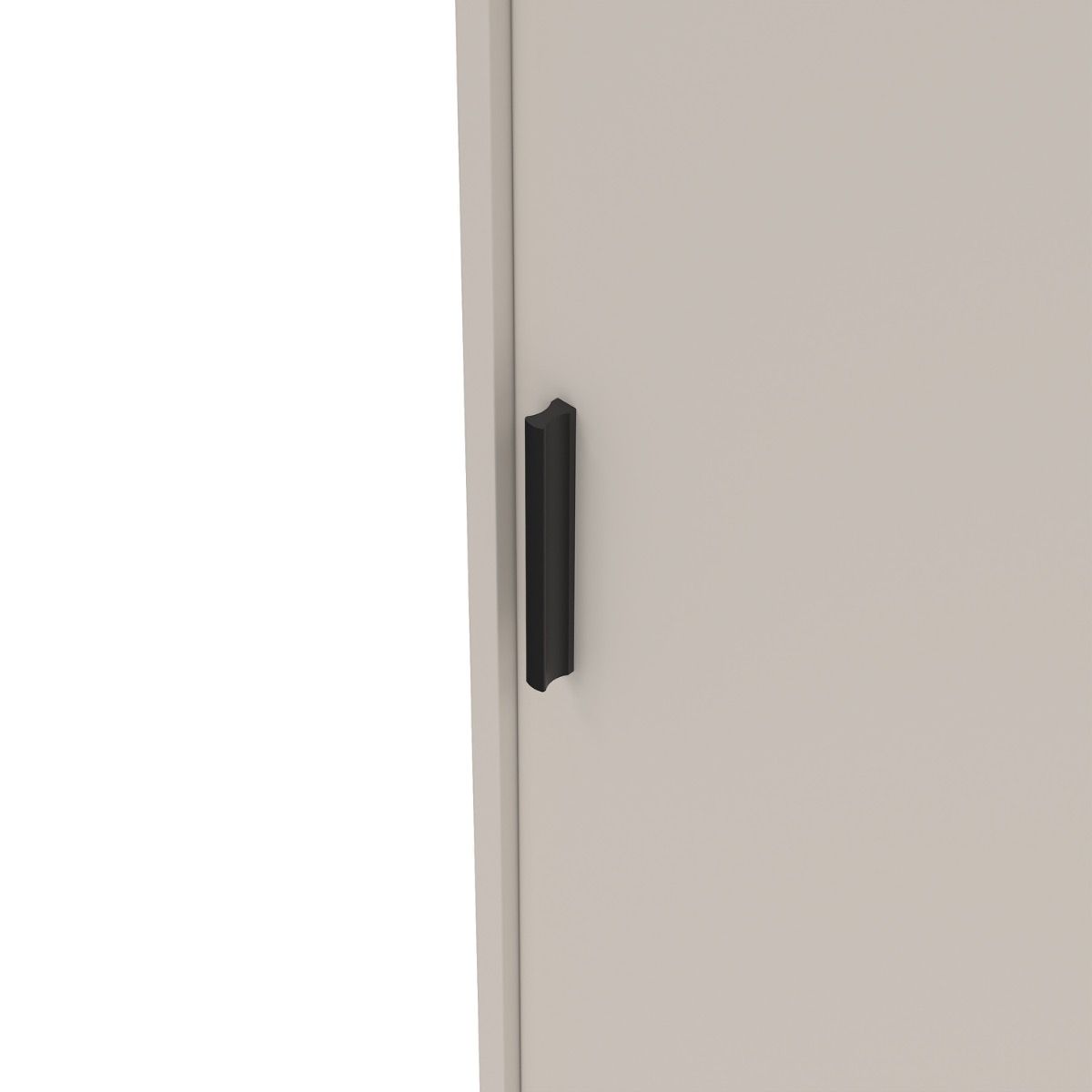Naia Wardrobe With 2 Sliding Doors 1 Door 3 Drawers In Cashmere - Price Crash Furniture
