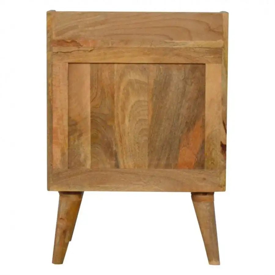 Navy Gradient 3 Drawer Hand - Painted Bedside - Price Crash Furniture