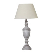 Nola Urn Table Lamp With Linen Shade - Price Crash Furniture