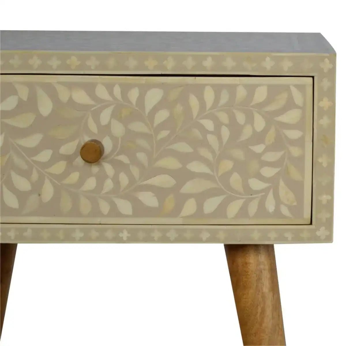 Nordic Circular Shaped Bedside Table - Price Crash Furniture