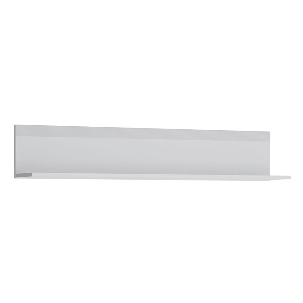 Novi Floating Wall Shelf In Alpine White - Price Crash Furniture