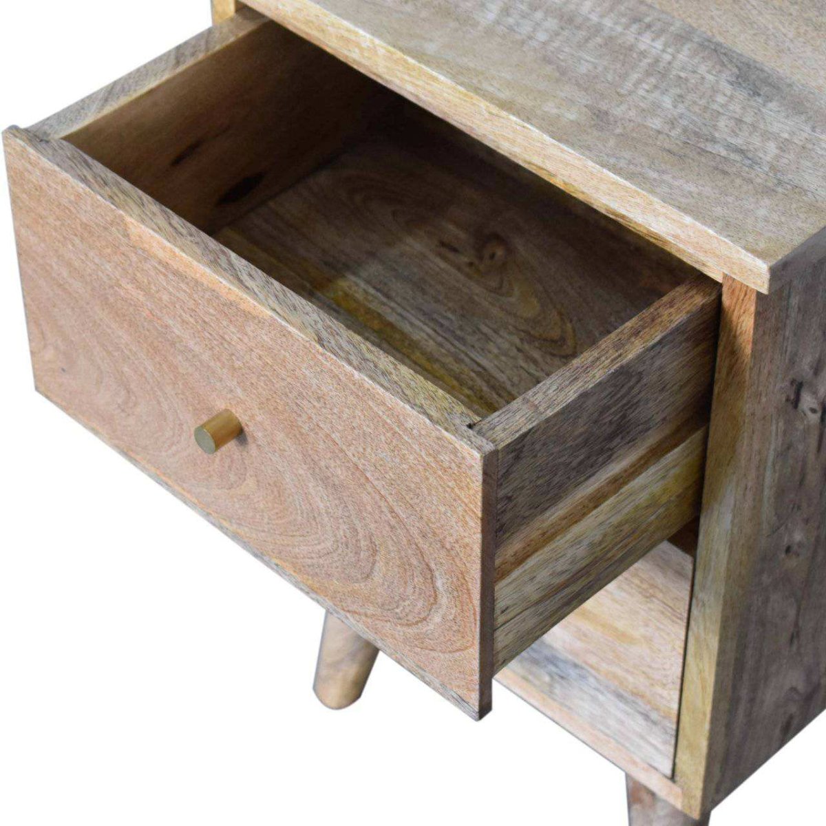 Oak - ish Bedside by Artisan Furniture - Price Crash Furniture